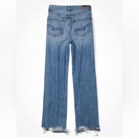 super high waisted baggy wide leg jeans - Picture 2 of 2